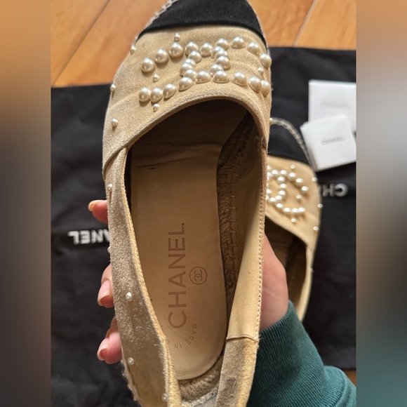 Authentic Chanel Espadrilles Size 39 - Picture 4 of 9